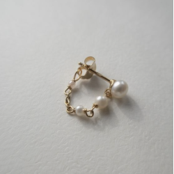 Stine A - Clin rering, Ferskvandsperler