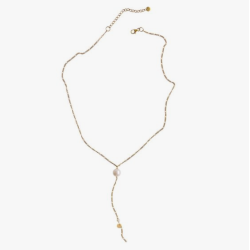 Stine A - Callas Y-Shape Halsk�de, Forgyldt