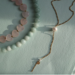 Stine A - Callas Y-Shape Halsk�de, Forgyldt