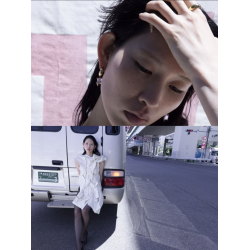 Maria Black - Omotesando Cider Hoop rering, slv