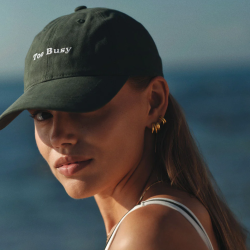 Camille Brinch - Twin Essentia Hoops, Forgyldt