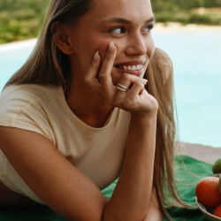 Camille Brinch - Twin Essentia Ring, Slv