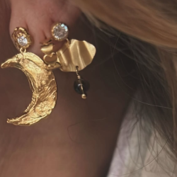 Stine A - Claire De Lune rering, Forgyldt