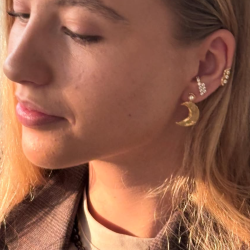 Stine A - Claire De Lune rering, Forgyldt