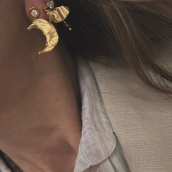 Stine A - Claire De Lune rering, Forgyldt