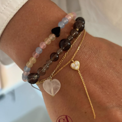 Stine A - Cherie Bon Bon Armbnd, Mocha Brun