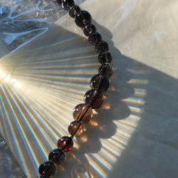 Stine A - Cherie Bon Bon Halskde, Mocha Brun