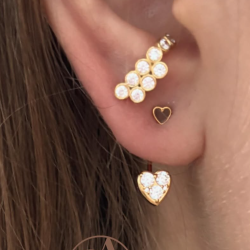 Stine A - Coco rering, Forgyldt