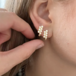 Stine A - Coco rering, Forgyldt