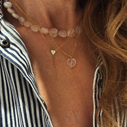 Stine A - Jadore Y-Form Halskde, Forgyldt