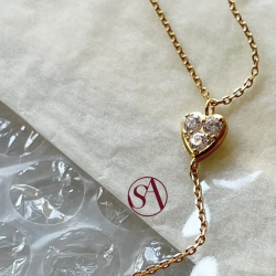 Stine A - Jadore Y-Form Halskde, Forgyldt