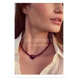 Maanesten - Maroon�Heart Smykkeskrin