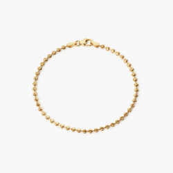 Camille Brinch - Textured Dots Armb�nd, Forgyldt