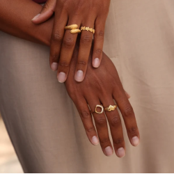 Izabel Camille - Nirvana Ring, Forgyldt