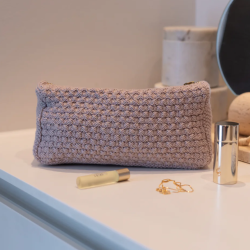 By Lohn - Petra Strikket Clutch, Husted Violet