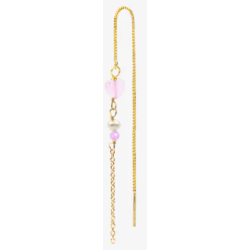 Smykish - Heart Crystal Chain �rering