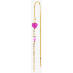 Smykish - Heart Crystal Chain �rering