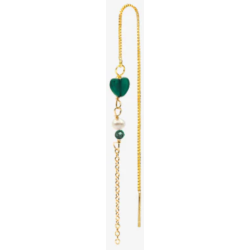 Smykish - Heart Crystal Chain �rering