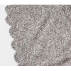 Becks�ndergaard - Opany Triangle Scarf, Grey Melange