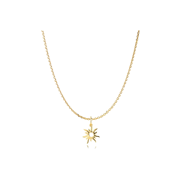 Sistie - Universe Halskde med vedhng Forgyldt