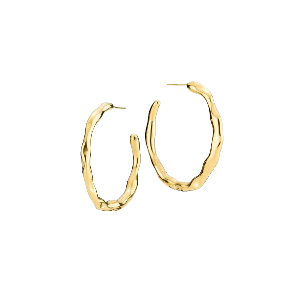 Gabi x Sistie2ND - Hoops Large, Forgyldt