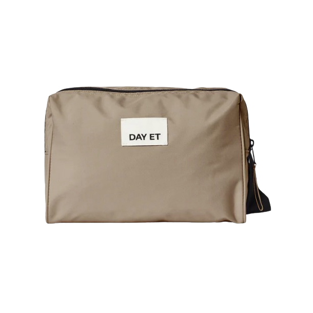   DAY ET - Washbag Toilettaske L, Caribou / Beige