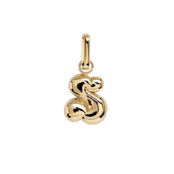 Camille Brinch - Puffer Letter Vedhng, Guld