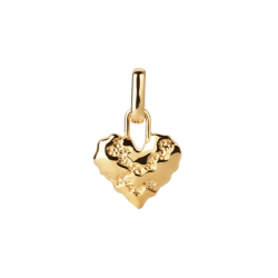 Camille Brinch - Heart Contrast Vedhng, Guld