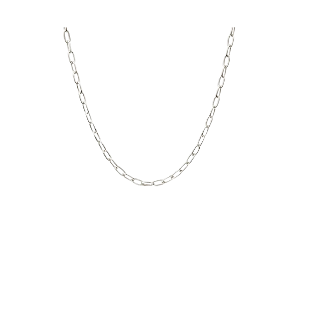 Camille Brinch - Link Puffer Halskde, Slv