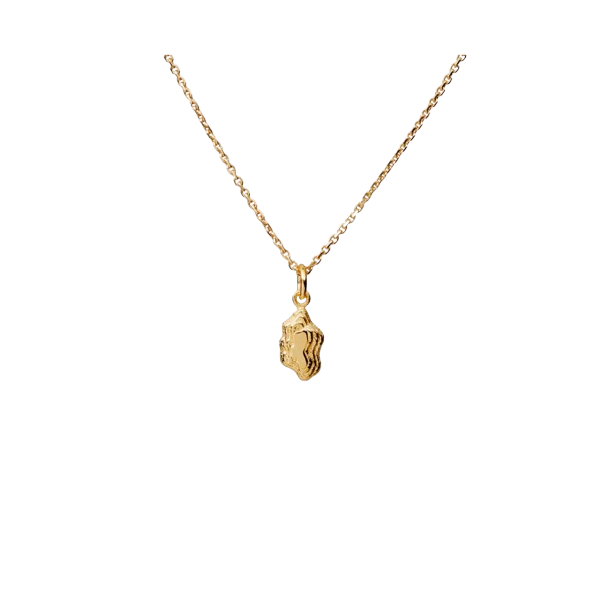 Camille Brinch - Mini Nugget Layers Halskde, Guld