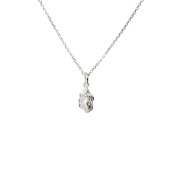 Camille Brinch - Mini Nugget Layers Halskde, Slv