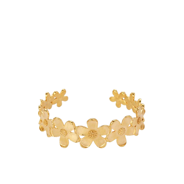 Sistie 2nd - Camellia Bangle Armb�nd, Guld