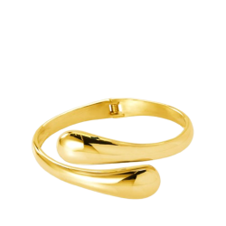 Sistie 2nd - Drops Bangle Armbnd, Forgyldt