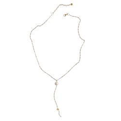 Stine A - Callas Y-Shape Halsk�de, Forgyldt