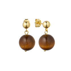 So - Nora Krystal reringe, Tiger Eye (Healing)