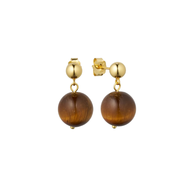 So - Nora Krystal reringe, Tiger Eye (Healing)