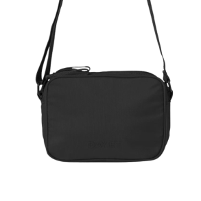 Day Et - Small Tonal Two Zip Crossbody Taske, Sort