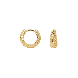 Camille Brinch - Lille Zebra Hoops, Forgyldt