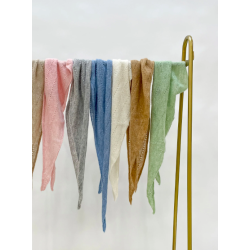 Black Colour - Bcdell Knitted Mini Scarf, Mocca