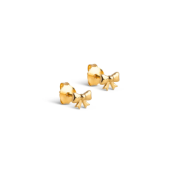 Enamel - Baby Bow reringe, Forgyldt