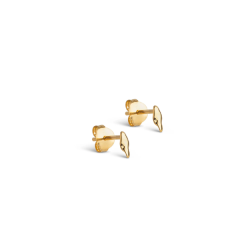 Enamel - India Studs, Forgyldt