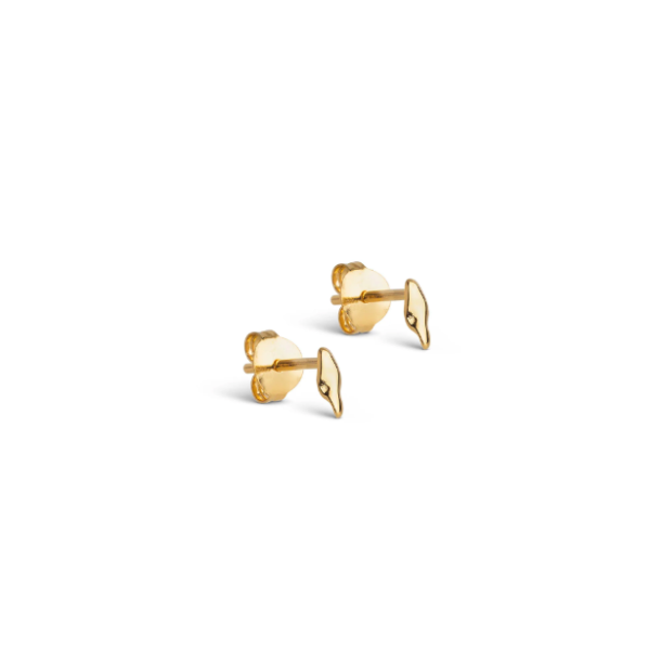 Enamel - India Studs, Forgyldt