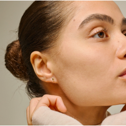 Enamel - India Studs, Forgyldt