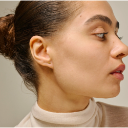 Enamel - India Studs, Forgyldt