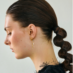 Enamel - Hydrus Hoops, Forgyldt