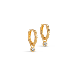Enamel - Belle Hoops, CZ