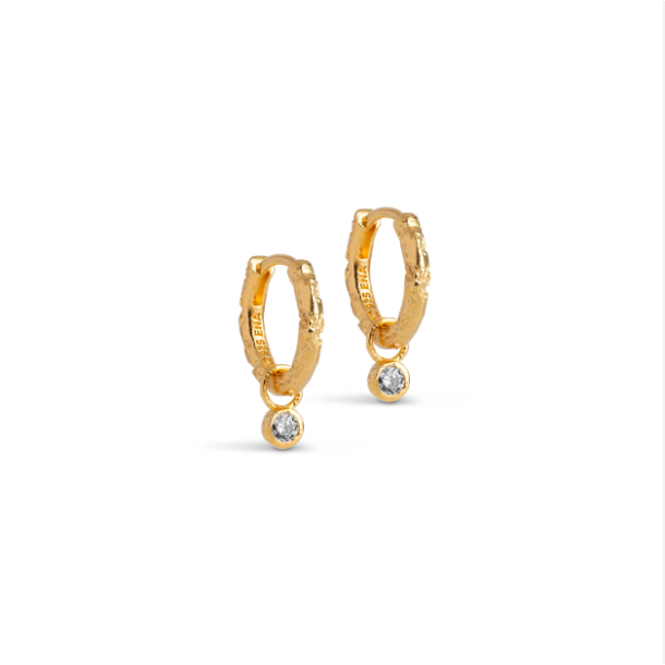 Enamel - Belle Hoops, CZ