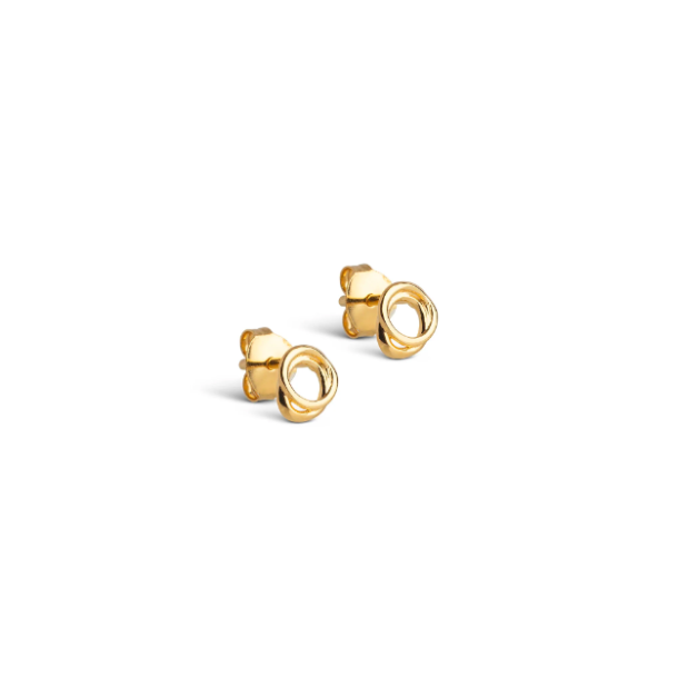 Enamel - Bellu Mini Studs, Forgyldt