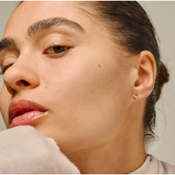 Enamel - Bellu Mini Studs, Forgyldt