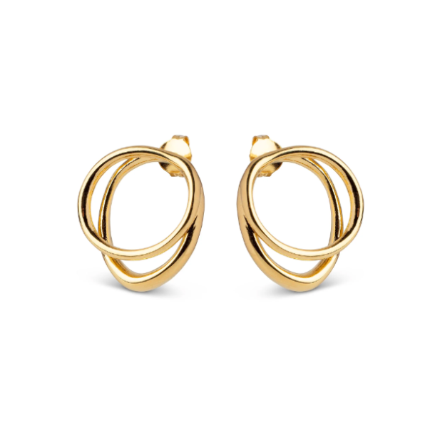 Enamel - Bellu Studs, Forgyldt